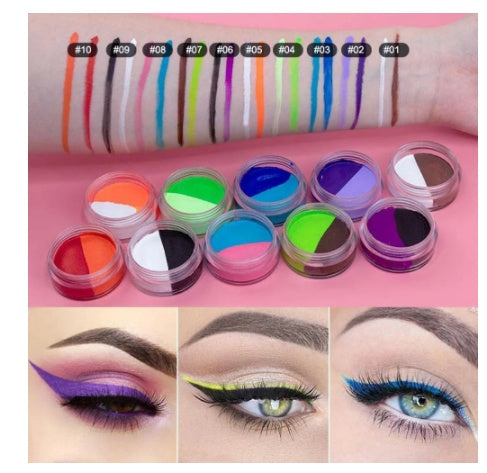 Water-based Eyeliner Color Matching Festival Face Painting